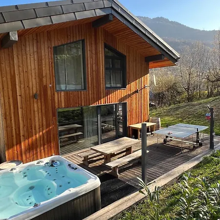 Dağ evi Les 3 Marmottes, 12 Personnes, Jacuzzi *